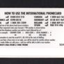 1995 Ireland DIT Phone Card celebrating 1st Anniversary of Ceasefire 1994 noting A Time of Hope Image 2