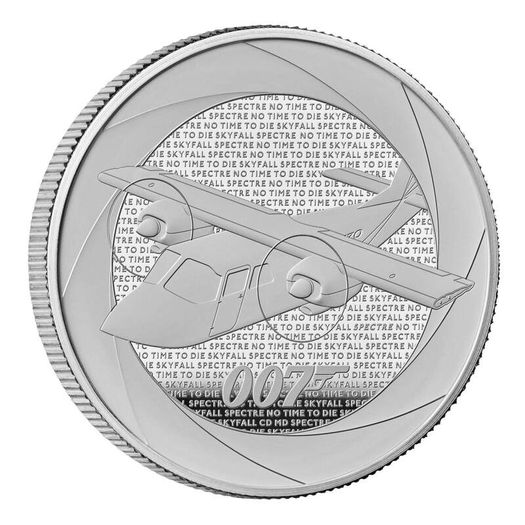 2026 1 oz Great Britain James Bond Of The 2010's .999 Silver BU Coin (In Capsule)