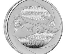 2026 1 oz Great Britain James Bond Of The 2010's .999 Silver BU Coin (In Capsule)
