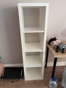 Ikea Kallax White 4x1