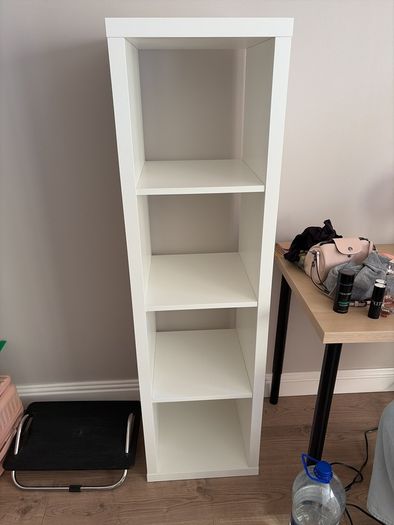Ikea Kallax White 4x1