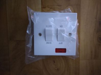 Immersion heater switch
