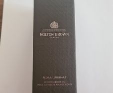 Molton Brown Flora Luminare Glowing Body Oil 100ml and MB gift bag