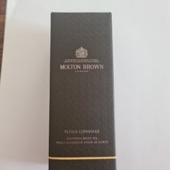 Molton Brown Flora Luminare Glowing Body Oil 100ml and MB gift bag