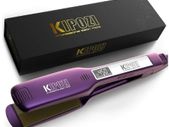 Steam Hair Straightener Flat Iron Tourmaline Ceramic Professional Hair Straightener LCD Digital Screen Salon Steam Hair