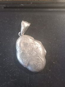 silver locket