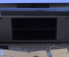 Modern Grey TV and Media Unit 160cm Wide