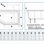 New German made space saving bath Image 3