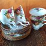 Four Good Royal Albert "Old Country Roses" Trio's Image 7