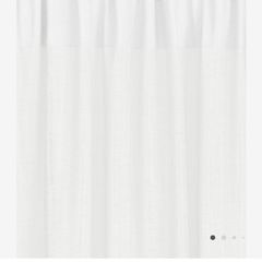 Jysk Golta curtains 140x245 white (set)
