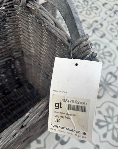 House of Fraser baskets