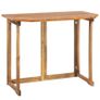 4 Piece Bistro Set Solid Acacia Wood Image 4