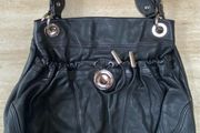 B Makowsky Leather Shoulder Bag