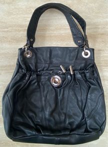 B Makowsky Leather Shoulder Bag