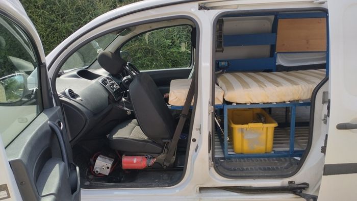 Camper Conversion Set, Ready to go on/off in minutes. Stealth van
