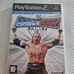 Smack Down vs Raw 2007 PlayStation2 Ps2 Games Original
