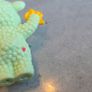 Gentle Heart Lamb Cousin Sheep Bear Carebear Mini Figure 1983-1984 Kenner A.G.C Image 4