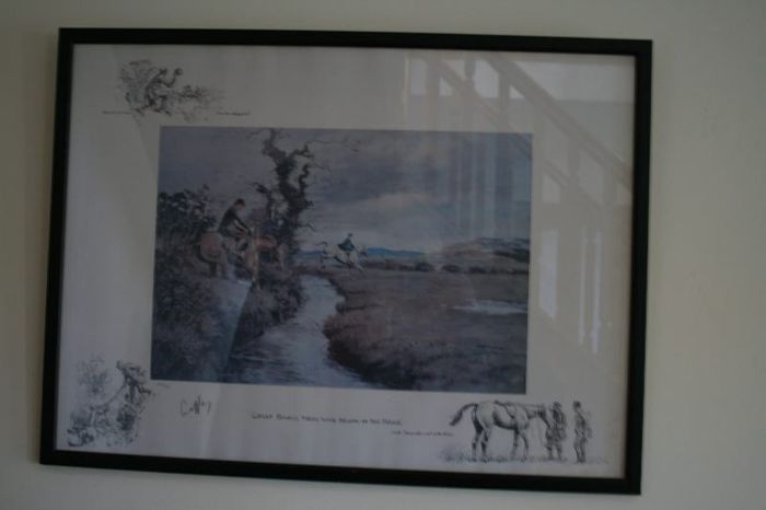 "Snaffles" limited edition print...signed