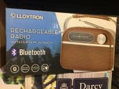 Small Retro Rechargeable Bluetooth Radio