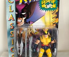 Rare Vintage 1996 Toy Biz X-Men Classics Wolverine (Stealth / Light-Up Weapon)