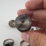 Antique Style Ring Collection 15 Mixed Brass, Glass & Stone Rings Image 2