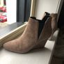 beige suede ankle boot Image 2
