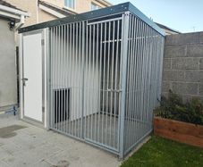 Thermal Deluxe Insulated Dog Kennel Run (2.5m x 1.5m)