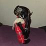 Carved African Old Maasai Man Statue Image 3