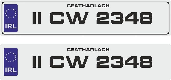 Show Number Plates