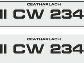 Show Number Plates