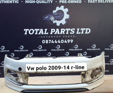 Vw polo 2009-14 r-line front bumper