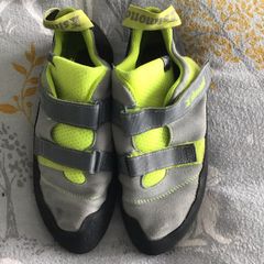 rock climbing shoes