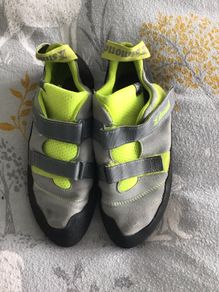 rock climbing shoes