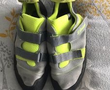 rock climbing shoes
