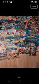 Lego instruction manuals around 60 in total