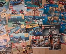 Lego instruction manuals around 60 in total