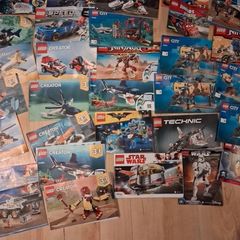 Lego instruction manuals around 60 in total