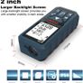 Laser Measure 50M, DTAPE DT50 Laser Distance Meter 165ft, Portable Handle Digital Measure Tool Range Finder, Larger Backlit LCD 4 Line Display IP54 Shockproof Battery Included Image 5