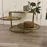 Vintage Milo Baughman style three tier Image 7