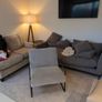 Contemporary Grey Chair Image 4