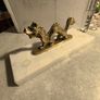 Vintage Brass Dragon on plinth of marble Image 2