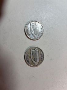 Two Irish florin 1941 & 1942