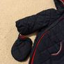Waterproof Fleece lined hooded SnowSuit & Mitten set Image 8