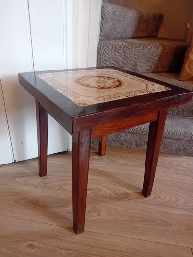 Mid century tiled coffee table