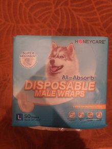 Male Dog Nappy Wraps