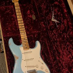 Fender Custom Shop 57' Strat Heavy Relic Daphne Blue