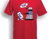 Star Wars/Doctor Who Dalek/R2-D2 T-Shirt
