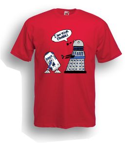 Star Wars/Doctor Who Dalek/R2-D2 T-Shirt