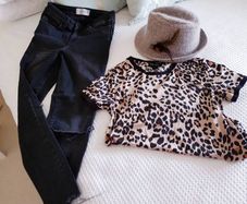 Leopard Print Tee Shirt