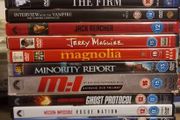 Tom Cruise Dvd Collection Top Gun Cocktail Mission Impossible Jerry Maguire Etc.